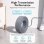 Cabo de Rede Ethernet Vention IJCH305 Cat5e UTP PoE 305m Cinza
