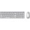 Clavier Asus W5000 compact sans fil profil bas avec souris optique blanc
