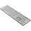 Clavier Asus W5000 compact sans fil profil bas avec souris optique blanc