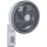 Ventilador de Pared Daewoo DW9011 80W 25cm 3 Velocidades 5 Aspas con Mando a Distancia