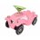 Bimbo-piedi BIG Bobby Car Classic Flower Rosa e Verde 1 anno