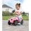Bimbo-piedi BIG Bobby Car Classic Flower Rosa e Verde 1 anno