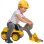 BIG Power Worker Maxi Loader Kinderfahrzeug 3 Jahre 4 Räder