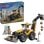 LEGO City Cargadora Rétroexcavatrice Jaune 60480 301 pièces