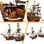 LEGO Creator 3 En 1 Mítico Barco Pirata 31387 1074 pièces