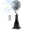 Ventilador de Pie Welltin Nebulizador 3 Velocidades 3 Modos Temporizador Depósito 3L con Mando