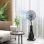 Ventilador de Pie Welltin Nebulizador 3 Velocidades 3 Modos Temporizador Depósito 3L con Mando