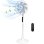 Standventilator Welltin 40W 28 Stufen Oszillierend Fernbedienung Timer