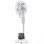 Ventilador de Pie Welltin 90W 3 Velocidades Nebulizador Oscilante Silencioso con Depósito de Agua
