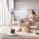 Ventilador de Pie Welltin 90W 3 Velocidades Nebulizador Oscilante Silencioso con Depósito de Agua