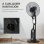 Ventilador de Pie Welltin T1008-01-03074 90W 3 Velocidades Nebulizador Oscilante con Mando