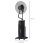 Standventilator mit Vernebler Welltin T1008-01-02114 90W 5 Flügel 3 Stufen Fernbedienung Ionisator