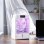 Mini Ventilador de Sobremesa Welltin 4 Velocidades Nebulizador RGB Temporizador 1,5L Bajo Ruido USB