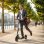 Patinete elétrico Welltin dobrável 120W para crianças 7-12 anos Freio e descanso