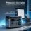 Station d’énergie Oukitel P2001 Plus 2048Wh 4 ports AC et USB LiFePO4 UPS