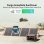 Energie-Station Welltin E103 179,2Wh 8 Anschlüsse AC, USB, DC LiFePO4 Batterie Solarpanel 100W
