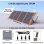 Energie-Station Welltin E103 179,2Wh 8 Anschlüsse AC, USB, DC LiFePO4 Batterie Solarpanel 100W