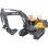 Escavadora RC Dickie Volvo 2.4 GHz 60 cm com Comando por Rádio