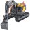 Escavadora RC Dickie Volvo 2.4 GHz 60 cm com Comando por Rádio