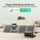 Stazione di energia Welltin E103 179,2Wh 8 porte AC, USB, DC Batteria LiFePO4 Ricarica rapida solare