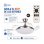 Ventilador de Techo con Luz Bilake Two 50W 108cm Motor DC Aspas Retráctiles Bluetooth Silencioso