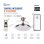 Ventilador de Techo con Luz Bilake Two 50W 108cm Motor DC Aspas Retráctiles Bluetooth Silencioso