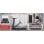 Tapis roulant pliable Rolipo N884P 12 km/h 120 kg 8% 3,0 HP