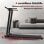 Tapis roulant pliable Rolipo N884P 12 km/h 120 kg 8% 3,0 HP