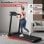 Tapis roulant pliable Rolipo N884P 12 km/h 120 kg 8% 3,0 HP