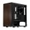 Boîtier PC Krux Helio microATX Noir/Bois Verre Trempé