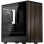 Boîtier PC Krux Helio microATX Noir/Bois Verre Trempé