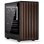 Boîtier PC Krux Helio microATX Noir/Bois Verre Trempé