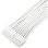 Cable Alimentation ATX 24 Broches SilverStone 30 cm Blanc