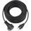 Câble d'extension Brennenstuhl 25m IP44 Schuko noir 230V