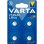 Pila a bottone alcalina VARTA LR44 1,5V 4 pezzi