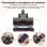 Cepillo de aspiradora Blossom con luces LED para Dyson V7/V8/V10/V11/V15