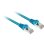 Netzwerkkabel Sharkoon SFTP RJ-45 Cat.7a 7,5 m Blau