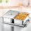 Calientaplatos Rommelsbacher WPR 407/E 400W Acero Inoxidable y Negro
