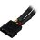 Câble d'alimentation Y Sharkoon 4Pin 5.25" - 2x mâle/femelle