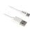 Câble Sharkoon USB 2.0 USB-A vers USB-C 1,5m Blanc