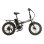 Bici Elettrica Pieghevole Nilox 20" x 4" 250W Shimano 7 Marce Nero