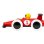 Coche de Carreras BRIO con Motor Pull-Back para Niños