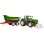 Tractor de juguete Bruder Roadmax con cargador frontal y remolque basculante
