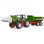 Tractor de juguete Bruder Roadmax con cargador frontal y remolque basculante