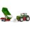 Tractor de juguete Bruder Roadmax con cargador frontal y remolque basculante