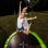 Kinderspringburg HUDORA Fabulous 300 x 300 cm 100 kg