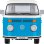 COBI Volkswagen T2b Bus COBI-24362 2366 Teile