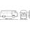 COBI Volkswagen T2a Camper Van Executive Edition COBI-24361 2775 pezzi