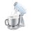 Heladera Smeg SMIC01 1,1 L Blanco Acero inoxidable