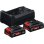 Kit 2 Batteries et Chargeur Bosch Professional 18V 4Ah 8A AMPShare